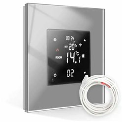 Digitálny WIFI termostat s externou sondou - Šedý