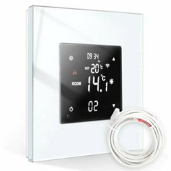 Digitálny WIFI termostat s externou sondou - Biely