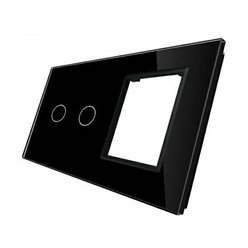 Welaik sklenený panel čierny 2/Z