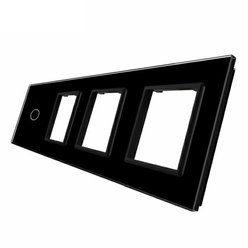Welaik sklenený panel čierny 1/Z/Z/Z