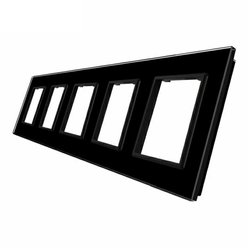 Welaik sklenený panel čierny 5/Z