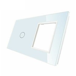 Welaik sklenený panel biely 1/Z