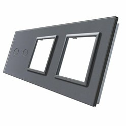 Welaik sklenený panel tmavo šedý  2/Z/Z