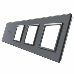 Welaik sklenený panel tmavo šedý 1/Z/Z/Z
