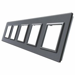 Welaik sklenený panel šedý 5/Z