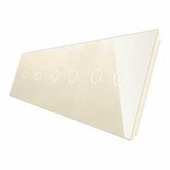 Welaik sklenený panel Ivory cream 2/2/2