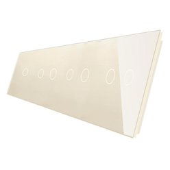 Welaik sklenený panel Ivory cream 1/2/2/2