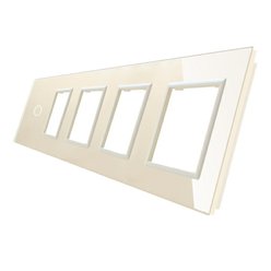 Welaik sklenený panel Ivory cream 1/Z/Z/Z/Z