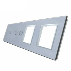 Welaik sklenený panel strieborný 1/2/Z/Z