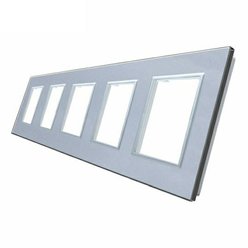 Welaik sklenený panel strieborný 5/Z