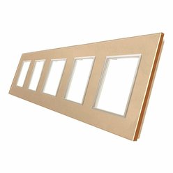 Welaik sklenený panel zlatý 4/Z