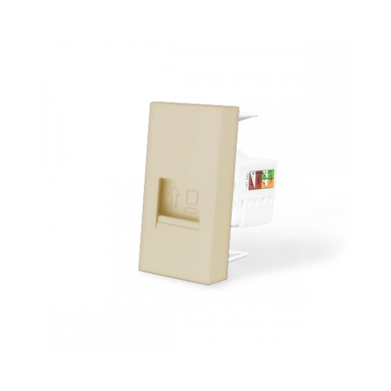 Welaik pol modul com RJ 45 Ivory cream.png